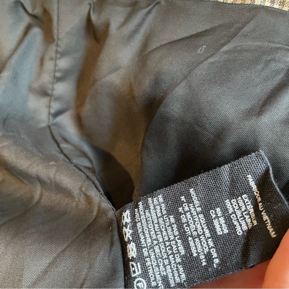 Theory Plaid Check Square Neck Dress Sleeveless Mini Women's Size 4 Wool Y2K - Picture 6 of 10